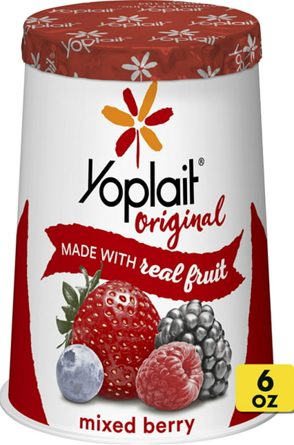 Yogurt Low Fat Mixed Berry 6oz AF Req